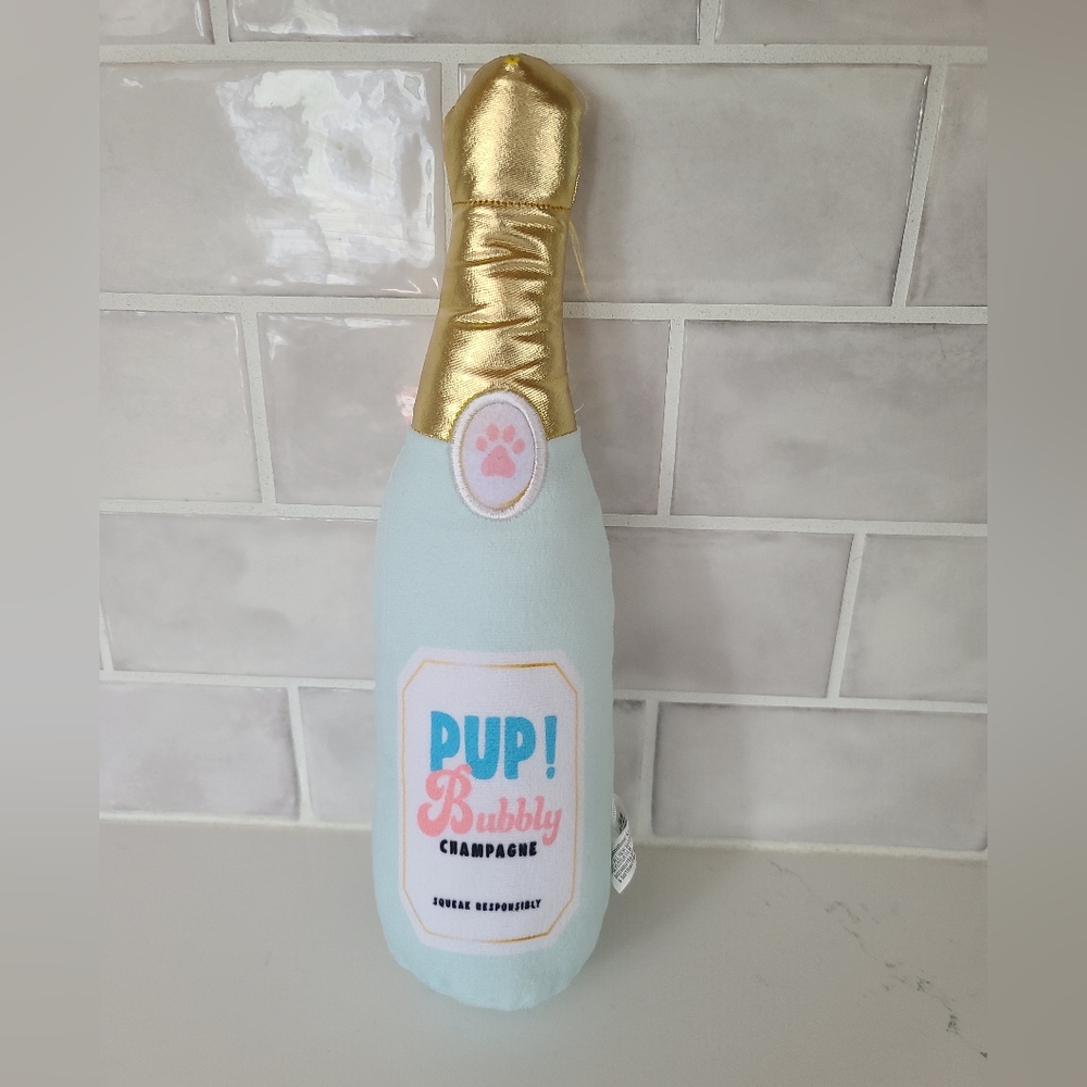 Pup Bubbly Champagne Dog Toy